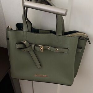 Michael Kors Sage Green Satchel